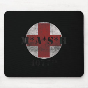 Tapis De Souris Armée 4077e En Croix-Rouge Vintage militaire