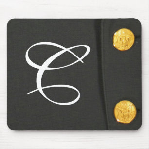 Tapis De Souris ARMÉE Classe A Monogramme Uniforme Plaque de souri