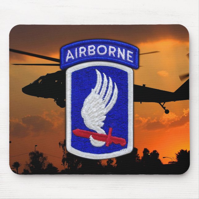 Tapis De Souris Armée de terre 173e ABN BDE (Devant)