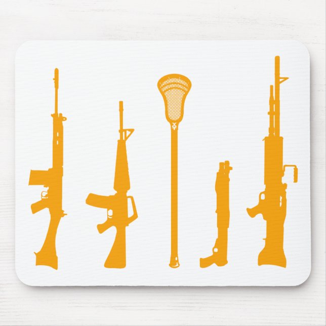 Tapis De Souris Armes de lacrosse (Devant)