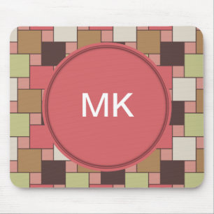 Tapis De Souris Armoire d'épices géométrique