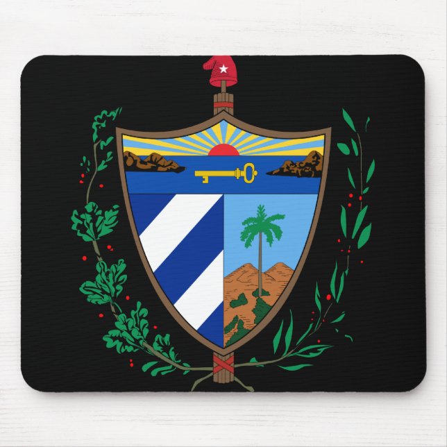 Tapis De Souris armoiries de cuba (Devant)