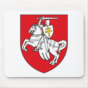 Tapis De Souris Armoiries de la Biélorussie Mousepad