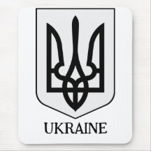 Armoiries de l'Ukraine Art minimaliste