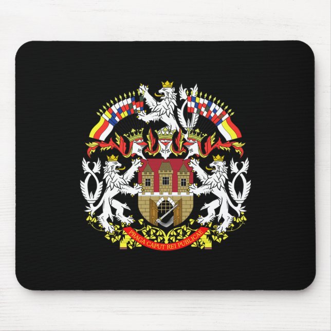 Tapis De Souris Armoiries de Prague (Devant)