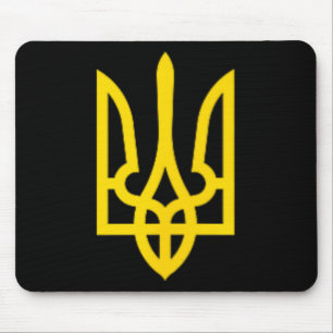 Tapis De Souris Armoiries de Volodymyr Zelenskyy Ukraine Militaire