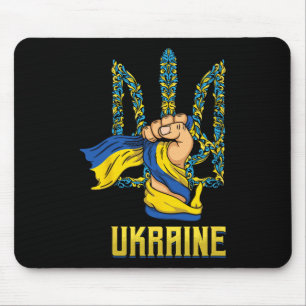 Tapis De Souris Armoiries d'Ukraine Fier ukrainien 