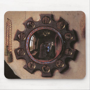 Tapis De Souris Arnolfini et portrait d'épouse (détail)