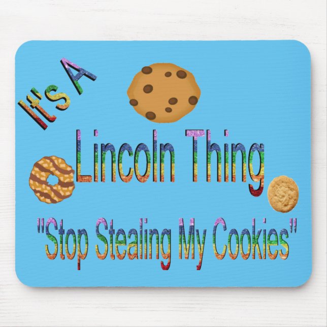 Tapis De Souris arrêter de voler mes cookies (Devant)