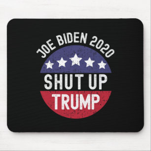 Tapis De Souris Arrêtez le débat présidentiel de Trump Pro Joe Bid