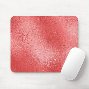Tapis De Souris Arrière - plan abstrait rouge chatoyant