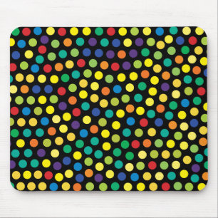 Tapis De Souris Arrière - plan de points prismatiques