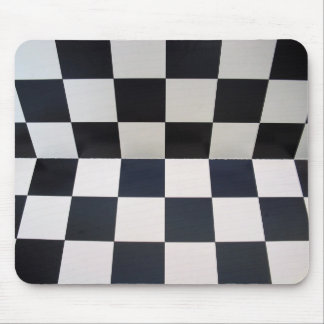 Tapis De Souris Arrière - plan d'échecs de damier