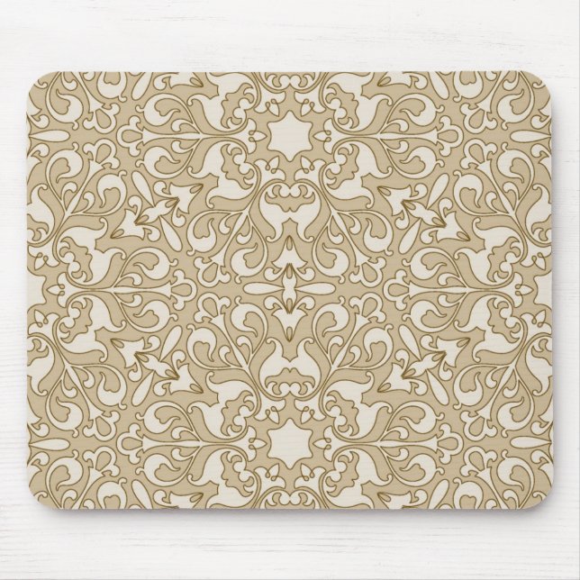 Tapis De Souris Arrière - plan fleuri floral (Devant)