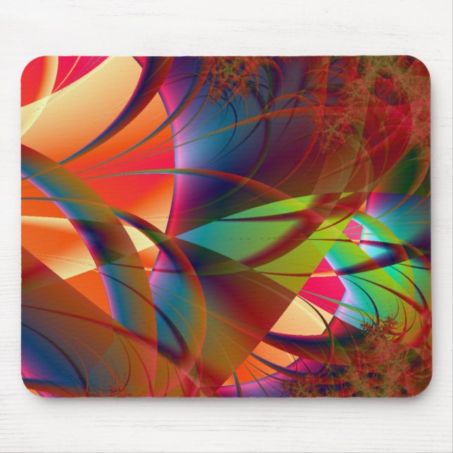 Tapis De Souris arrière - plan fractal Abstrait (Devant)