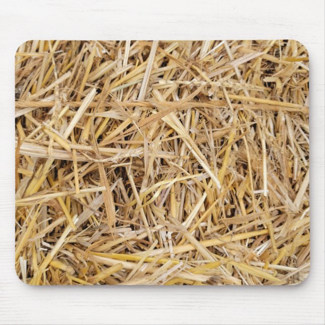 Tapis De Souris Arrière - plan Hay Bale (Devant)