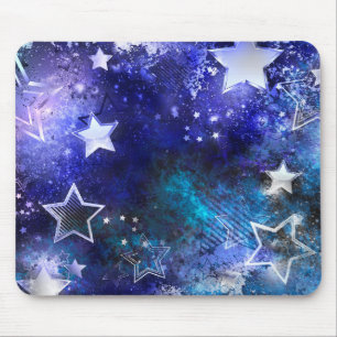 Tapis De Souris Arrière - plan spatial avec étoiles
