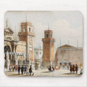 Tapis De Souris Arsenal de Venise par Lorenzo Kirchmayr