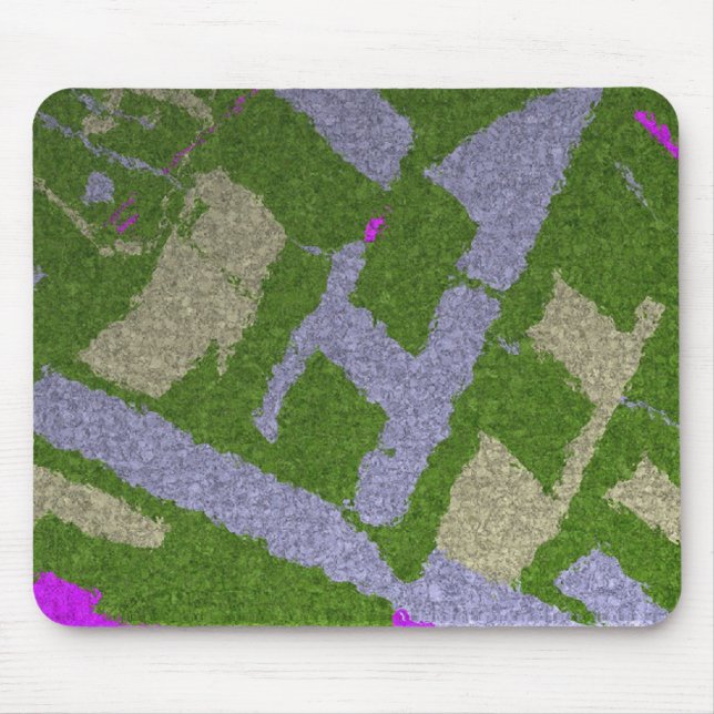 Tapis De Souris Art Abstrait Mousepad (Devant)