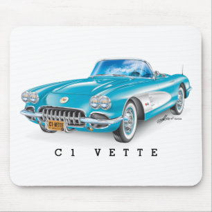 TAPIS DE SOURIS ART AUTOMOBILE C-ONE