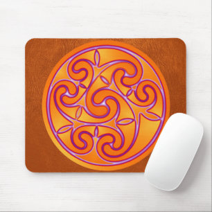 Tapis De Souris Art Celtique Spiral Design Mouse Mat