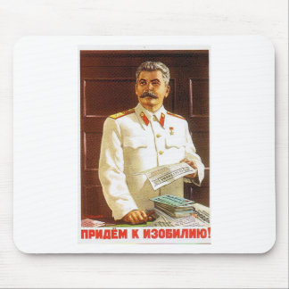 Tapis De Souris art d'affiche de stalin