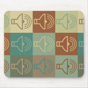Tapis De Souris Art de bruit d'audiologie
