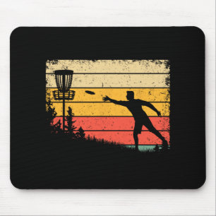 Tapis De Souris Art de golf à disque cool pour hommes et femmes Sp