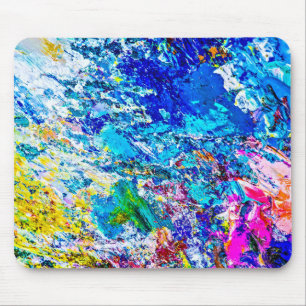 Tapis De Souris Art de la palette de couleurs
