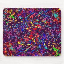 Art d'éclaboussure de peinture d'action