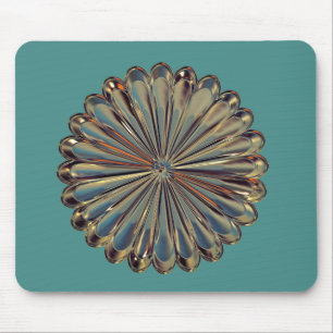 Tapis De Souris Art deco flower medallion mousepad