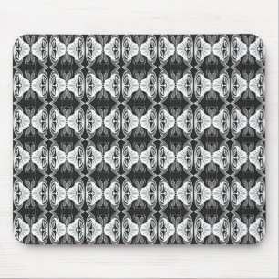 Tapis De Souris Art Deco wallpaper pattern - black and white