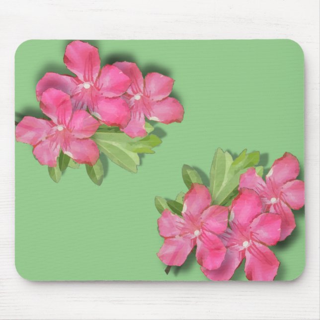 Tapis De Souris Art Fleur sur (Devant)