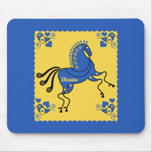 Tapis De Souris Art folklorique traditionnel slave d'Ukraine  