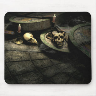 Tapis De Souris Art gothique Mousepad de domaine des décès