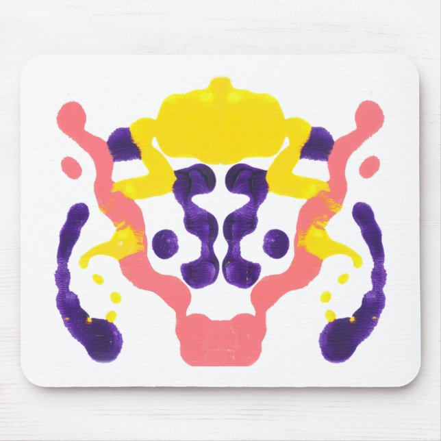 Tapis De Souris Art Inkblot (Devant)