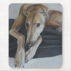 Art Mousepad de chien de lévrier