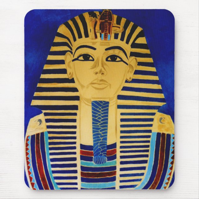 Tapis De Souris Art MousePad du Roi Tut Tutankhamun Egypte antique (Devant)