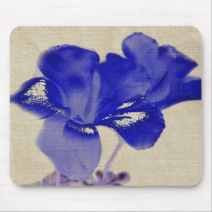 Tapis De Souris Art numérique pourpre Mousepad de fleur