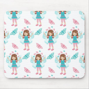 Tapis De Souris Art papillon