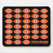 Artesia Bulldogs Football State Champs Mousepad