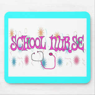 Tapis De Souris Articles uniques de cadeaux d'INFIRMIÈRE d'ÉCOLE
