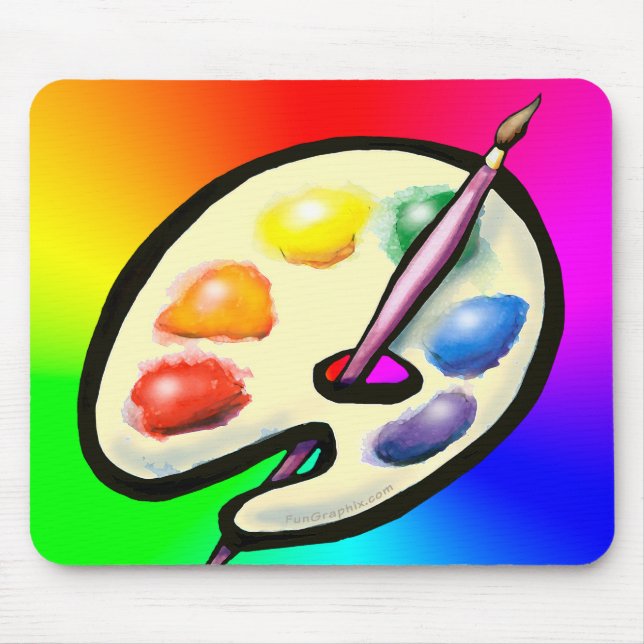 Tapis De Souris Artiste (Devant)