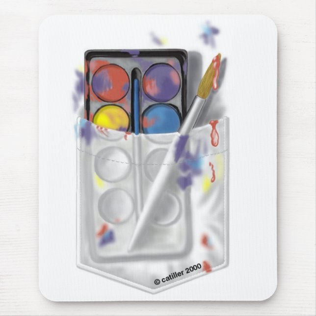 Tapis De Souris Artiste de poche (Devant)