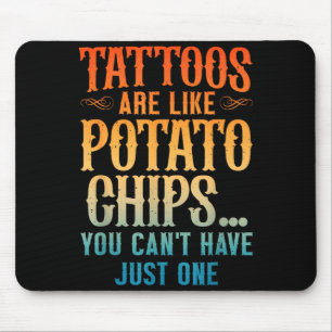 Tapis De Souris Artiste de tatouage cool Art pour hommes femmes Ta