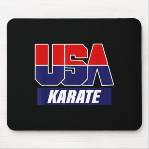 Tapis De Souris Arts martiaux de karaté Équipe USA 2021
