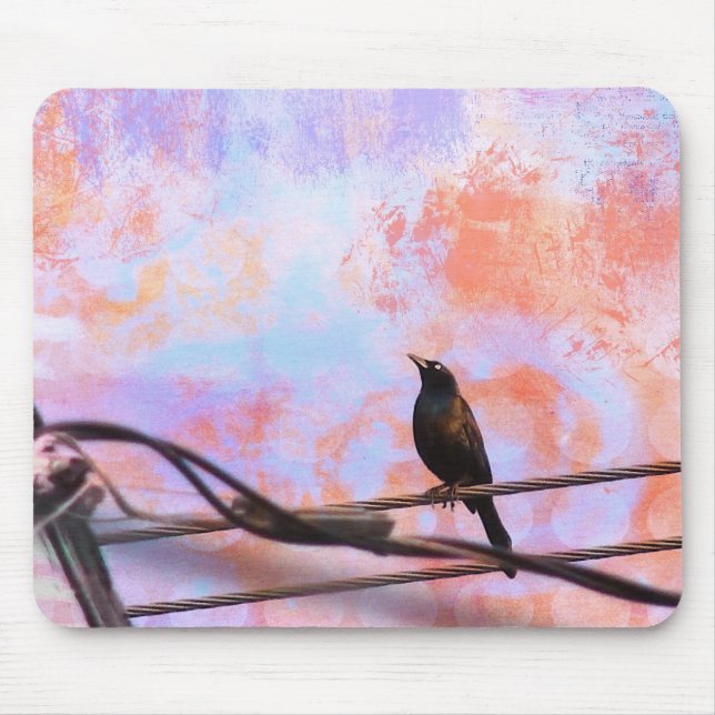 Tapis De Souris Artsy Grackle (Devant)