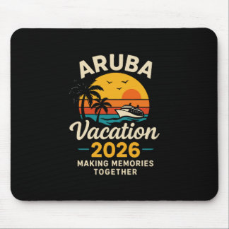 Tapis De Souris Aru Vacation 2026 Family Travel Tee Fun Holiday 