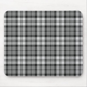 Tapis De Souris Ash Grey Blackwatch Campbell Tartan Plaid