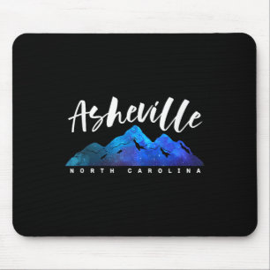 Tapis De Souris Asheville Caroline du Nord Camping Randonnée Ski F